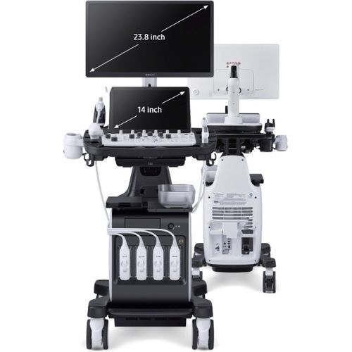 Ecografo su piattaforma - V8 - Samsung Healthcare Germany - per ecografia multidisciplinare / con doppler a colori / in bianco e nero