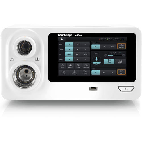 Videoprocessore per endoscopia - X-2600  - SonoScape - con fonte di luce LED integrata / con porte USB