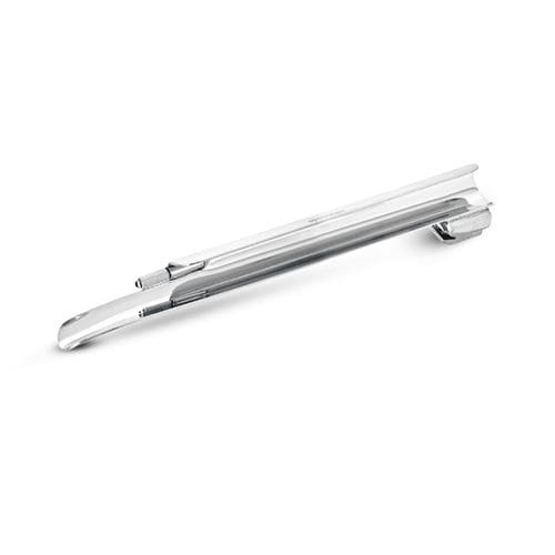 Lama per laringoscopio Miller - S-BLADE - Spencer Italia  - in metallo / in fibra ottica