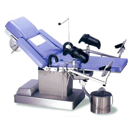 Lettino da visita ginecologico - OT-1900 - St. Francis Medical Equipment  - elettrico / a 2 sezioni / viola