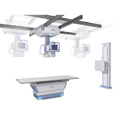 Sistema di radiografia digitale - Xtreme Premium - Stephanix - per radiografia multidisciplinare / con braccio portatubo rotante a soffitto / con bucky da terra