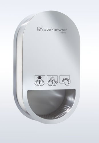 Dispenser igienizzante da terra - Steripower highline - Steripower - da parete / automatico
