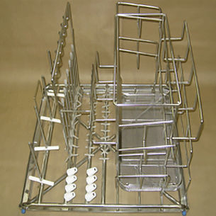 Cestello di sterilizzazione per consumabili - STERIS - per anestesia / respiratorio