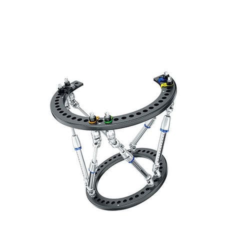 Fissatore esterno per caviglia - Hoffmann LRF Hexapod - Stryker - circolare / per adulti
