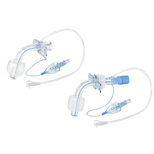 Cannula per tracheotomia - 39-5041 - SUMI - di aspirazione / curva / in lattice