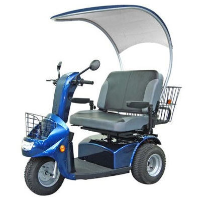 Scooter per disabili elettrico - SX3030 Hacienda-3 - Sunpex Technology  - bariatrico / a 3 ruote / con cestello