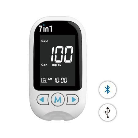 Glucometro automatico - TD-4216 - TaiDoc Technology - GDH-FAD / per ospedali / ematocrito