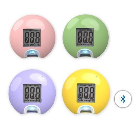 Glucometro automatico - TD-4266 - TaiDoc Technology - GDH-FAD / ematocrito / Bluetooth