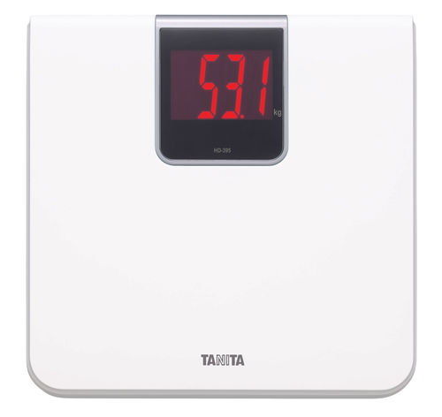Bilancia pesapersone elettronica - HD-395 - Tanita Europe - ad uso domestico / con piattaforma / portatile