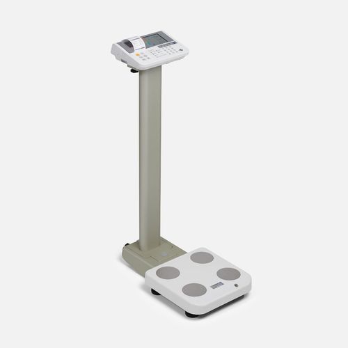 Analizzatore di composizione corporea per bioimpedenziometria - DC-430MA P - Tanita Europe - per misurazione della massa grassa / con piattaforma / a colonna