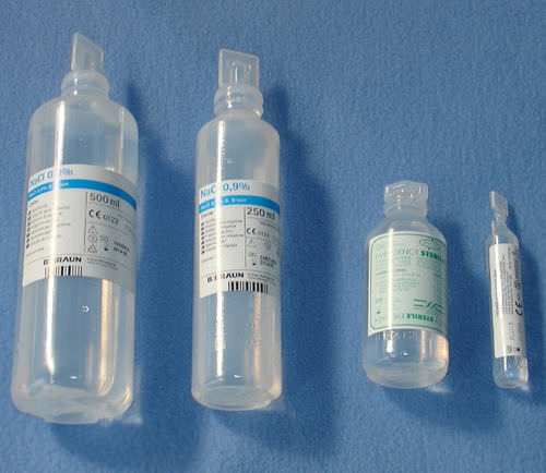 Soluzione per lavaggio oculare - NaCl Solution Bottles (0.9%) - Taumediplast 