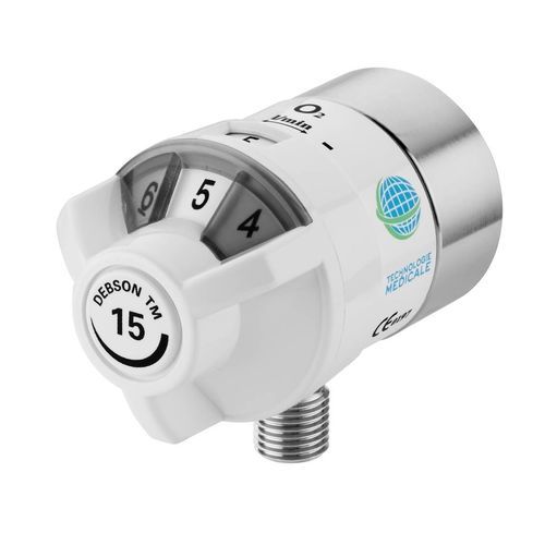 Flussometro di ossigeno - DEBSON TM2 - Technologie Medicale - per ospedali / a presa / su guida di scorrimento