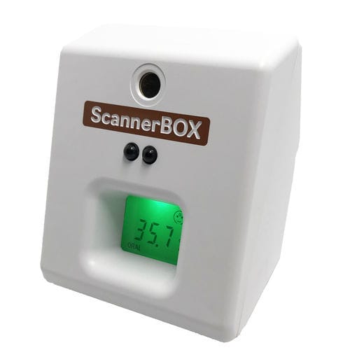 Termometro clinico - ScannerBOX  - Tecnimed - elettronico / frontale / con segnale acustico