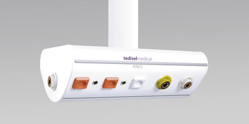 Braccio di distribuzione a soffitto - ARES - Tedisel Medical - per terapia intensiva / articolato / semplice