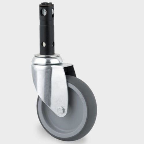 Ruota per carrello medico - 2474PIO100R26-28S45 4xM8 - TENTE-ROLLEN  - in gomma / anticorrosione / in polipropilene