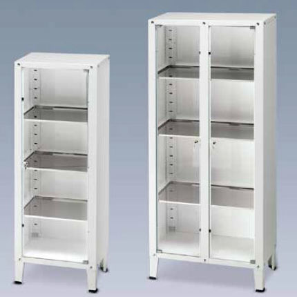Armadio per strumenti - M600250 - Titanox  - portamedicinali / per ospedale / con ripiano