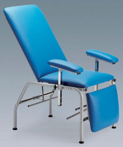 Poltrona per prelievo di sangue manuale - T4100 - Titanox  - a 3 sezioni / Trendelenburg / lavabile