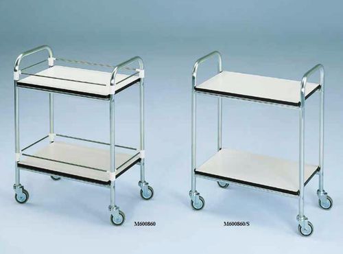 Carrello medico - M600860/S - Titanox  - in plastica / mobile