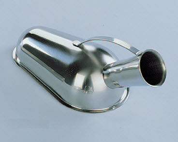 Urinale in acciaio inossidabile - A8-338-000 - Titanox  - per uomo / orizzontale