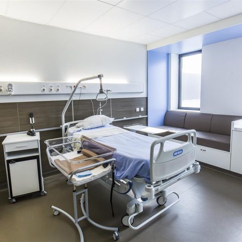 Trave testaletto orizzontale - FLUIDYS - TLV Healthcare - per reparto di terapia intensiva / per camera di degenza / con illuminazione