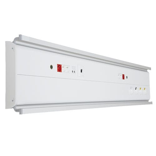 Trave testaletto orizzontale - FLUIDYS - TLV Healthcare - per reparto di terapia intensiva / con illuminazione / antibatterico