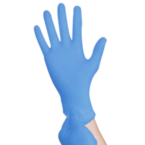 Guanto in nitrile - Top Glove - da doccia / non sterile / ambidestro