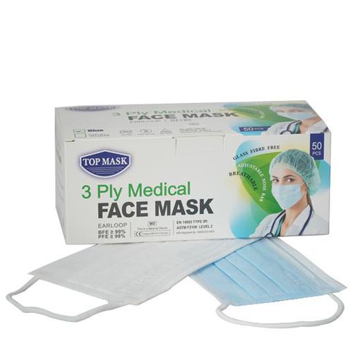 Mascherina chirurgica di tipo IIR - Top Glove - livello 2 / in polipropilene / per adulti