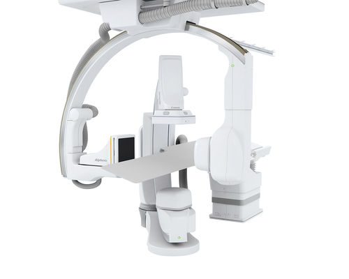 Sistema di fluoroscopia per angiografia - Alphenix Biplane - Canon Medical Systems Europe - digitale / per fluoroscopia cardiaca / con amplificatore di brillanza a soffitto