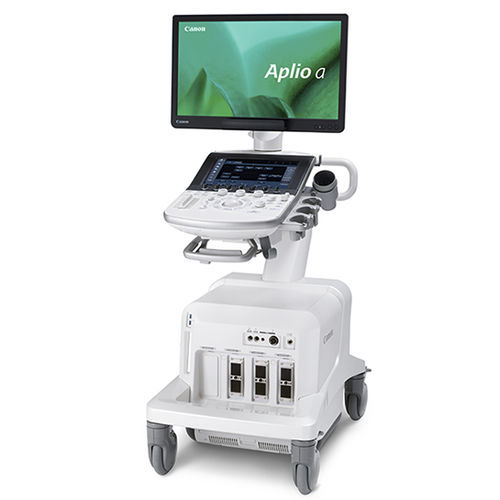 Ecografo su piattaforma - Aplio a - Canon Medical Systems Europe - per ecografia multidisciplinare / in bianco e nero / con doppler a colori