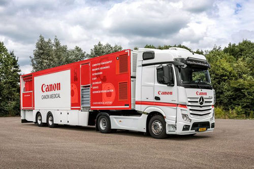 Ambulatorio mobile di radiologia per scanner a raggi X - City Hopper - Canon Medical Systems Europe