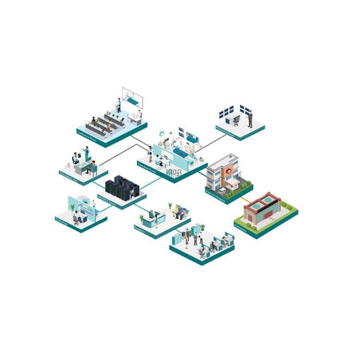 Sala operatoria modulare - iQOR  - BenQ Medical Technology - integrato