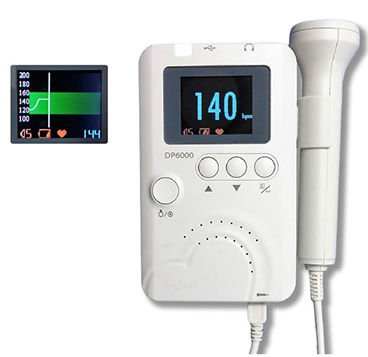 Doppler fetale - DP 6000H - TRISMED  - tascabile / con cardiofrequenzimetro