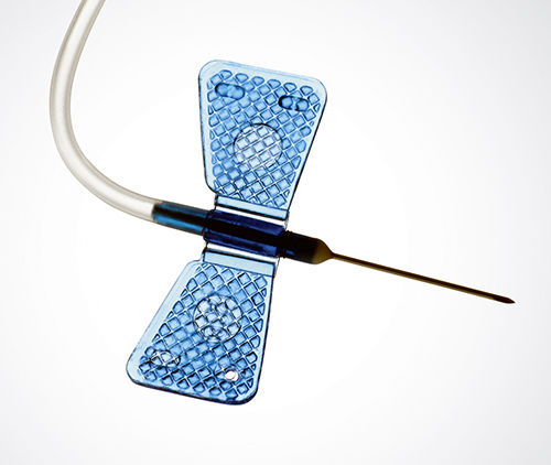 Ago per puntura - TRO-VENOSET - Troge Medical  - sterile / con alette / con punta smussata