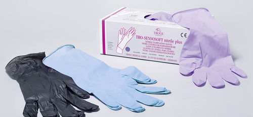 Guanto in nitrile - TRO-SENSOSOFT - Troge Medical  - in lattice / da esame / non sterile