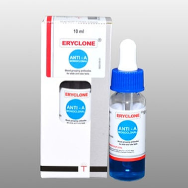 Reagente anticorpo monoclonale - Eryclone ® - Tulip Diagnostics - per determinazione dei gruppi sanguigni / di IgM