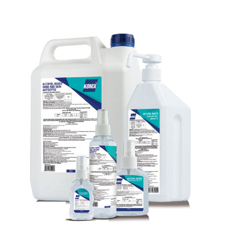Soluzione idroalcolica 70% - KONIX® - Turkuaz Medikal Kozmetik - 250 mL / 50 mL / 100 mL