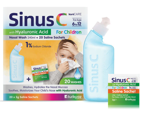 Irrigatore nasale pediatrico - Konicare Sinus C - Turkuaz Medikal Kozmetik