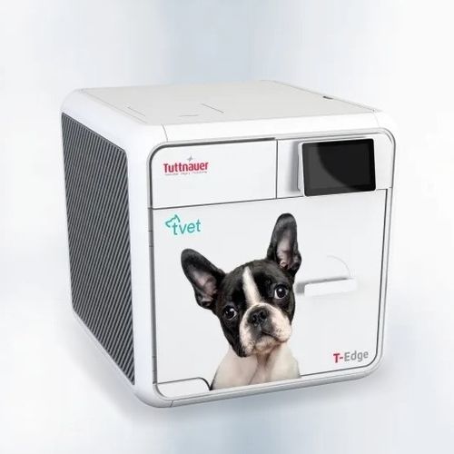 Autoclave veterinario - T-Edge Vet - Tuttnauer - a vapore / da banco / automatico