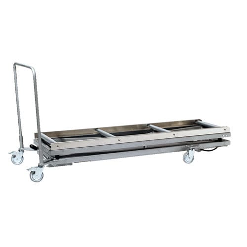 Carrello mortuario a pantografo - CADAVER LIFT - UFSK INTERNATIONAL GmbH & Co. KG - da trasporto / elettrico / idraulico
