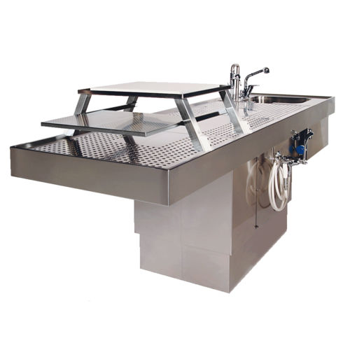 Tavolo di autopsia - ST HS 31-02 - UFSK INTERNATIONAL GmbH & Co. KG - di dissezione / rettangolare / elettrico