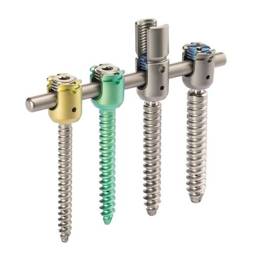 Sistema di osteosintesi toraco-lombare - uCentum™ - ulrich medical - via posteriore / per adulti