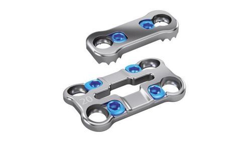 Placca per artrodesi per vertebra cervico-toracica - Artus™ - ulrich medical - bloccata / in titanio / 1 livello