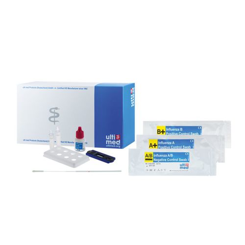 Test rapido per malattie respiratorie - 014L470 - ulti med Products (Deutschland)  - per antigeni / dell'influenza B / dell'influenza A