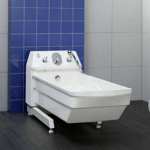 Vasca da bagno ospedaliera elettrica - Unbescheiden  - regolabile in altezza