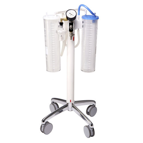 Aspiratore chirurgico pneumatico - SL series - Unimax Medical Systems - con rotelle