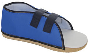 Scarpe post-operatorie suola rigida - BLUE NYLON  - United Ortho - per adulti