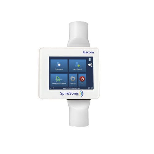 Spirometro computerizzato - SpiroSonic SMART - Uscom  - palmare / con touch screen / con connessione wireless