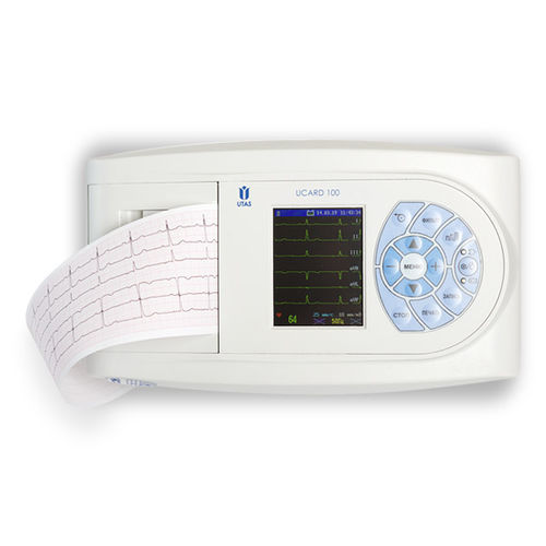 Elettrocardiografo da riposo - UCARD 100 - UTAS  Co. - 12 canali / digitale / con stampante