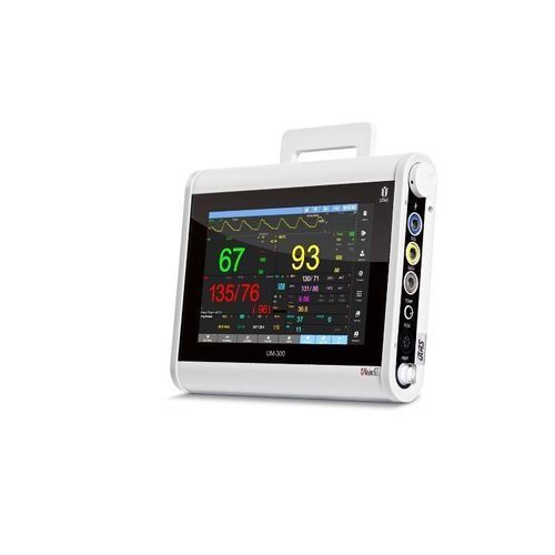 Monitor multiparametrico portatile - UM 300-10-S - UTAS  Co. - su rotelle / modulare / comodino