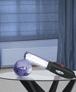 Lampada di fototerapia per trattamento della dermatite - UV Comb - V-Care Medical Systems  - per trattamento dell'eczema / portatile / UV